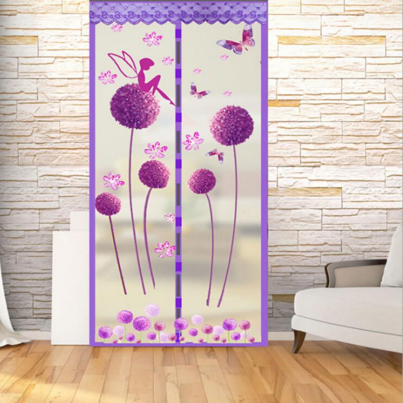 Prevent Mosquito Screen Encryption Magnet Mosquito Net Curtains Tulle Door Screen Magnetic Moustiquaire Porte 3 Colors