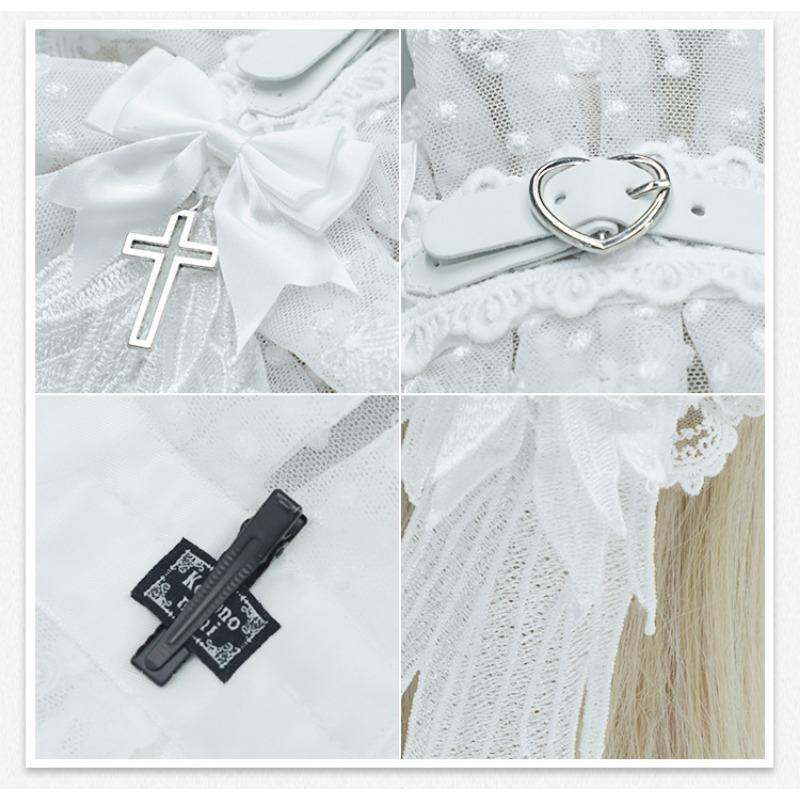 Gothic-Haarbänder: Subkulturelle Cosplay-Accessoires im Dark Punk Lolita-Stil