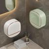 Wall Mounted Soap Case Box Easy to Install No-Drilling Soap Dish Holder Suitable for Kitchen Sink