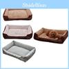 Acornpets Deluxe Kaffeefarbenes Hundebett Katze Haustier Kissen Fleece Klein Oder Hunde Mittel