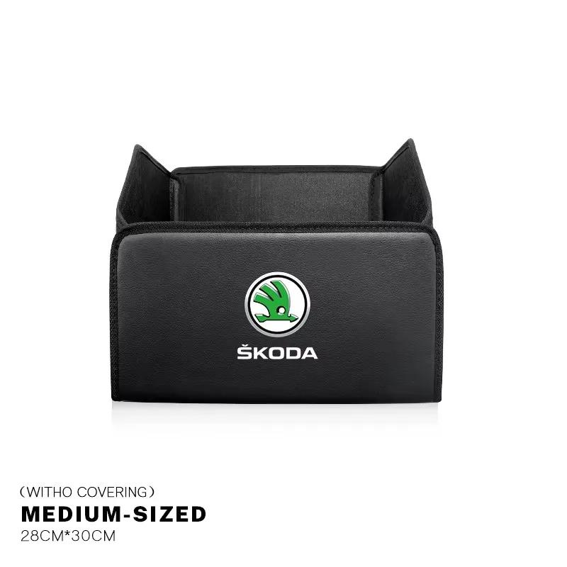 

Складная дорожная сумка-органайзер из кожи для автомобиля Для Skoda Octavia Rapid Fabia Superb Yeti Kodiaq Kamiq Karoq Derivati Scala B-S