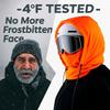 Fleece Hood Fleece Breathable Warm Headwear With Adjustable Drawstring Motorcycle Face Cover For Cycling Dust Outdoor Work