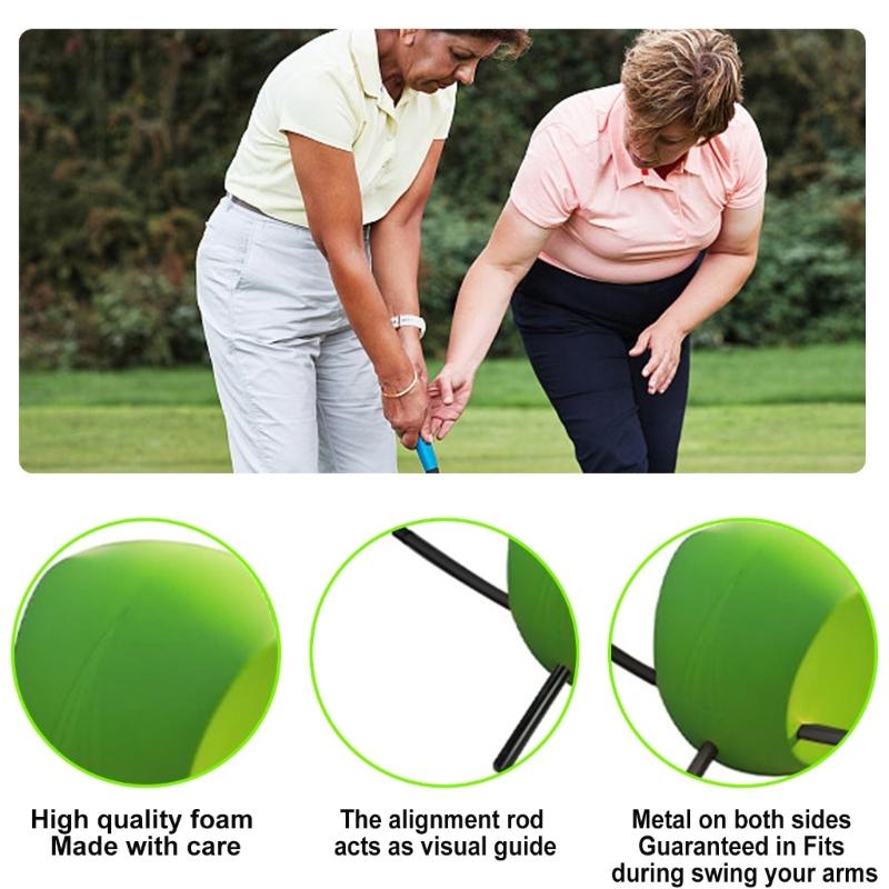Aiuto per l'allenamento dello swing da golf Palline intelligenti Aiuto allenatore da golf Pratica per la correzione della postura da golf Allenatore dello swing da golf per golfista