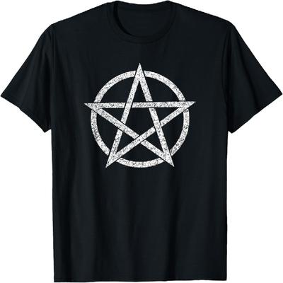 PENTAKEL PENTAGRAMM SYMBOL WICCA GOTHIC HEIDNISCH T-Shirt