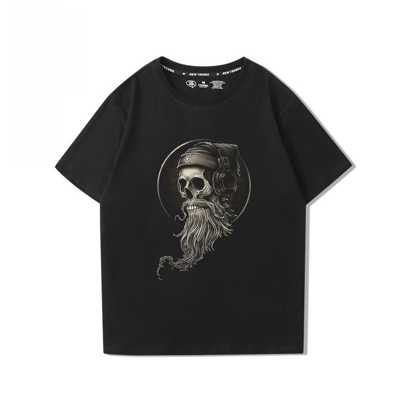 Berserk Anime Hübscher Druck 100% Baumwoll-T-Shirt Sommer Herren Lässig Bequem Atmungsaktiv Streetwear