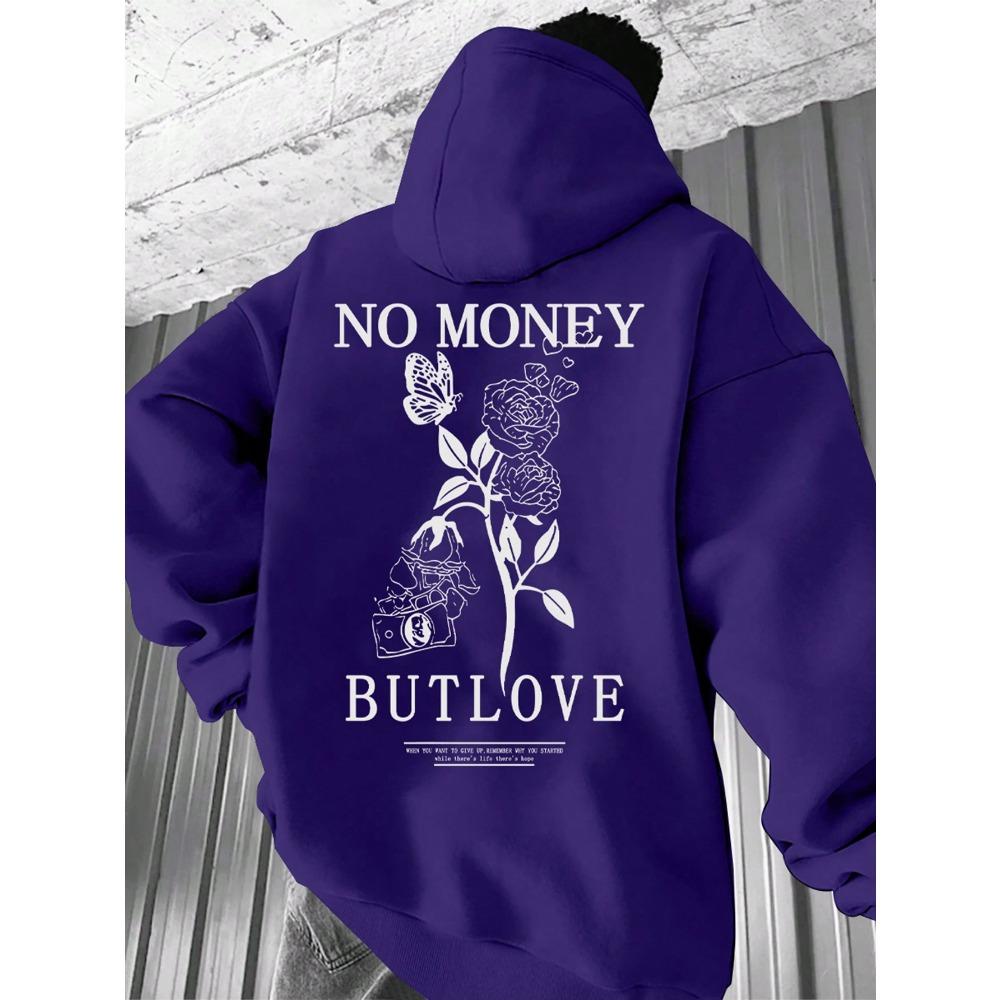 Fashionable Spring and Autumn Couple Style Hoodie Jacket New Loose Men s Floral Letter Print Hooded XL