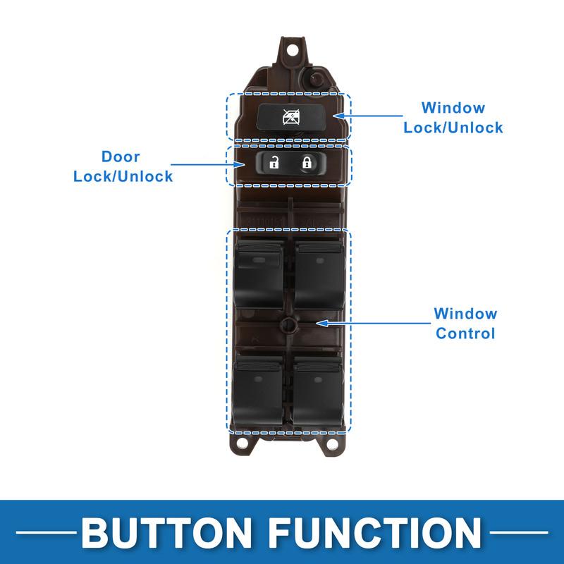 X Autohaux Front Left Side Power Window Switch for Lexus ES200 ES250 ES350 No.8404033070