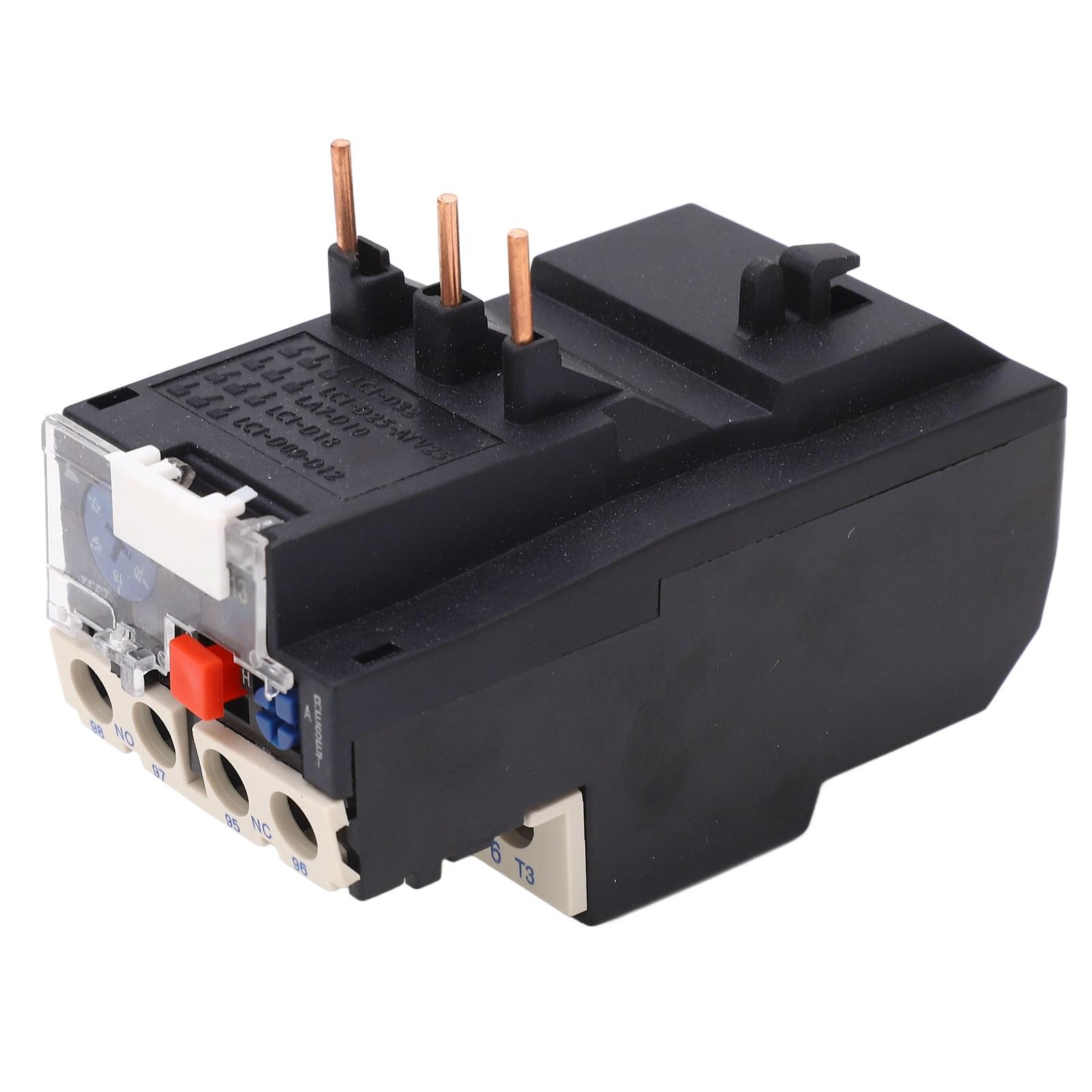

Thermal Overload Relay 1 NO 1 NC Phase Failure Protection Electric Heat Relay Protector 750V 12‑18A