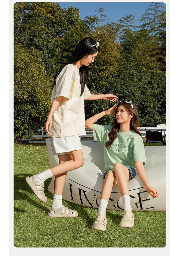 Puxi Liang Influencer Style: Summer Elastic Non-Slip Closed-Toe Roman Sandals