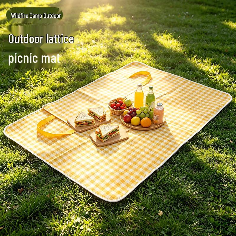 Thickened Oxford Cloth Moisture-Proof Picnic Mat - Portable Outdoor Folding Cushion
