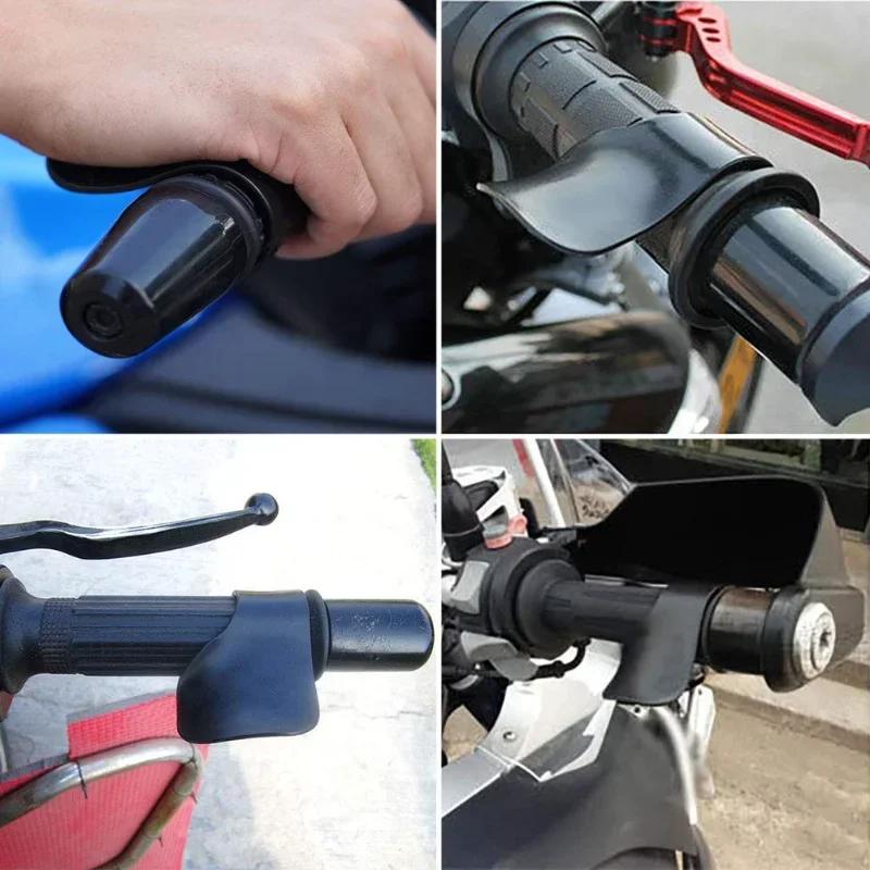 1/2pcs Motorcycle Accelerator Booster Non-Slip Handle Control Assist Grip Handlebar Labor Saver Tools Motor Assist Boosters Clip
