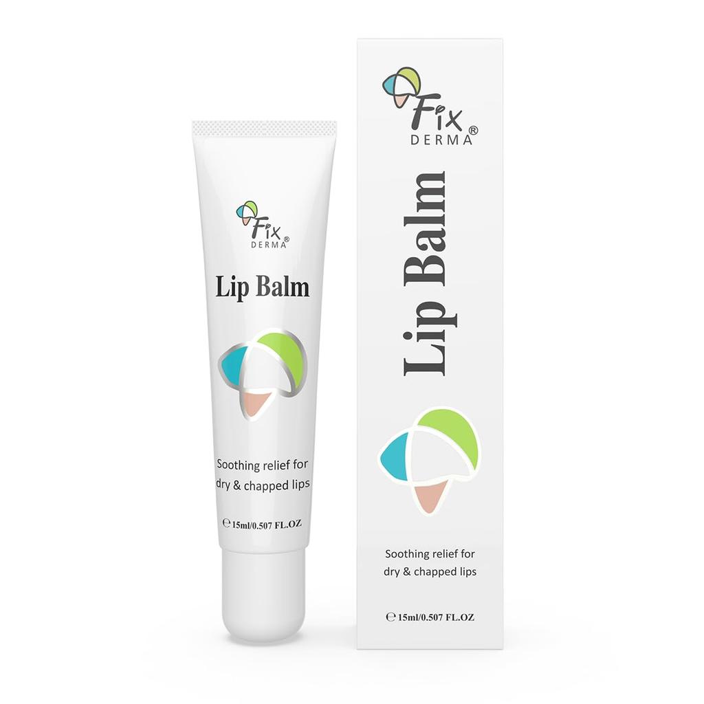 Fixderma Lip Balm With Vitamin C & E For Pigmented, Dry & Chapped Lips | Soft, Hydrating & Nourishes Lip | Even Out Lip Tone | Lip Balm For Dark Li