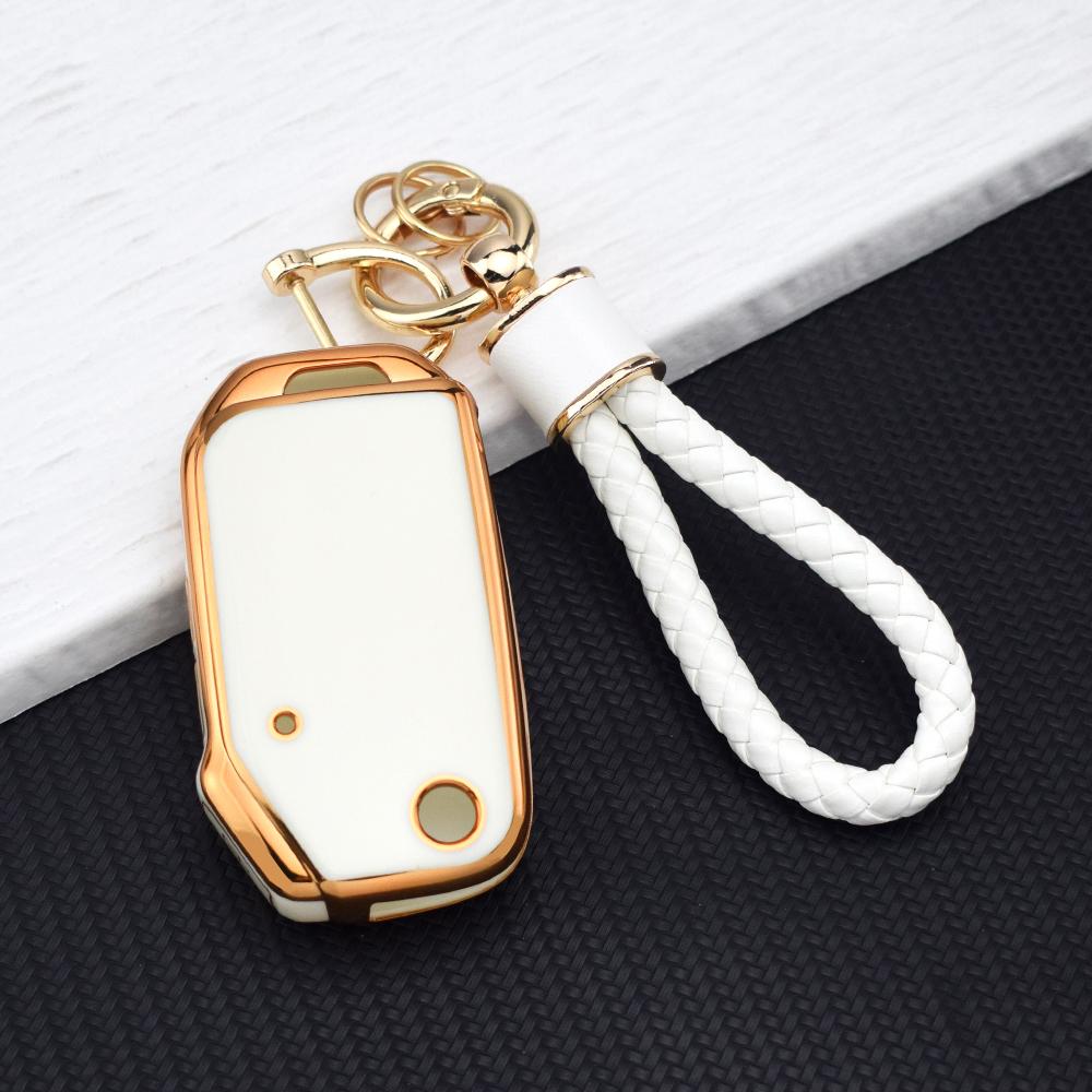 4 Buttons TPU Flip Key Case Cover for KIA Sportage R Stinger GT Sorento Ceed Cerato Forte -Full Protection Key Fob Accessories