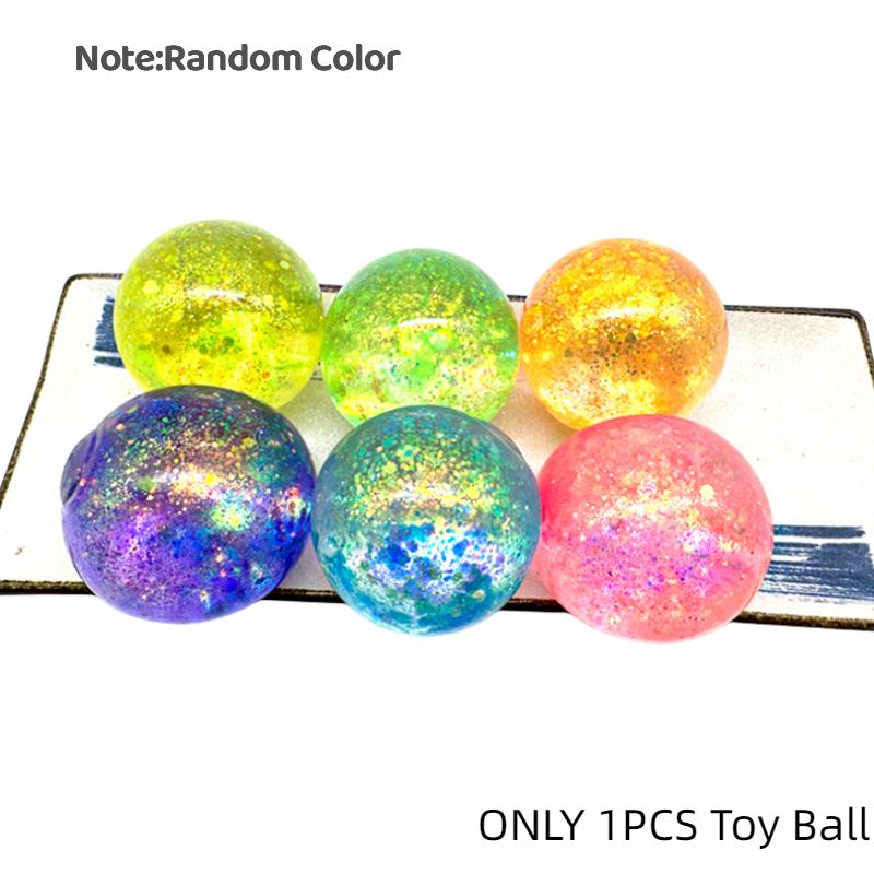 

1pcs Color Random Tpr Bear Rabbit Stress Relief Extrusion Ball Knead Squeeze Toy Style A
