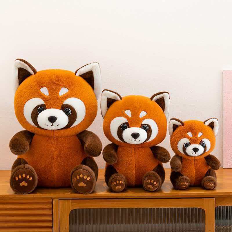 Plush Raccoon Stuffed Animal Toy With Pp Cotton Filling For Kids And Collectors