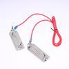 Conector de Cinta para Valla Eléctrica Clip Único/2 Clips Clip de Acero Inoxidable Conector de Cinta Eléctrica Para Granja Animales Cabras