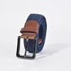 Korean Style Elastic Woven Canvas Belt for Men and Women - Casual and Versatile