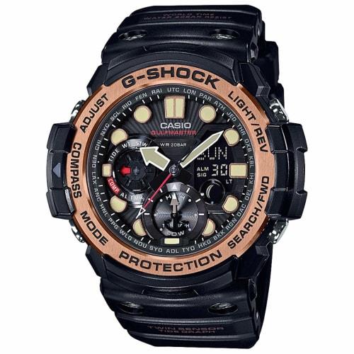 

Casio G-Shock Gulfmaster Black & Rose Gold GN-1000RG-1A Men s Watch
