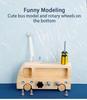 Montessori Busy Bus Educational Toys for Kids - Wooden Puzzle & Screw Concentration Training