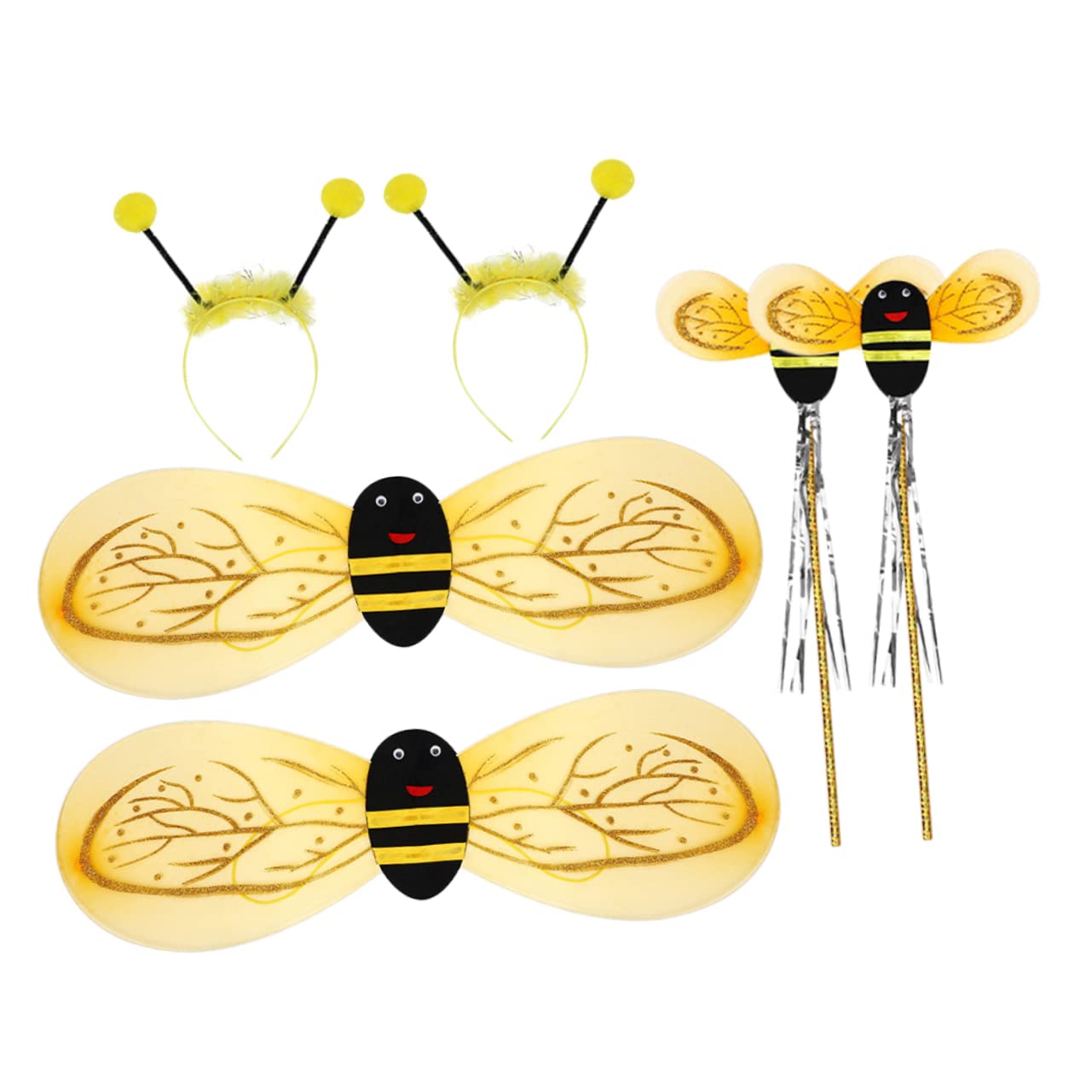 

VICASKY Honeybee Cosplay Fairy Bee Cosplay Baby Kids Animal Fancy Dress Costume Christmas Cultural Festival School Festival Theater Commemorative