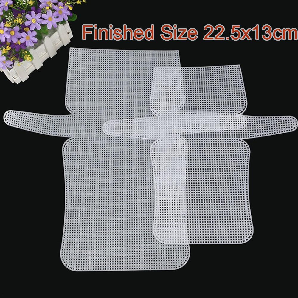 New Plastic Mesh Cloth For Bag Rug DIY Sewing Handcraft Latch Hook Bags Made Grid Accessories Thread Hook Craft Supplies