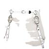 New Personalized Double Shoulder Faux Leather Waist Chain Strap