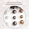 Transparent Pearl Elastic No-Slip High Heel Shoelaces