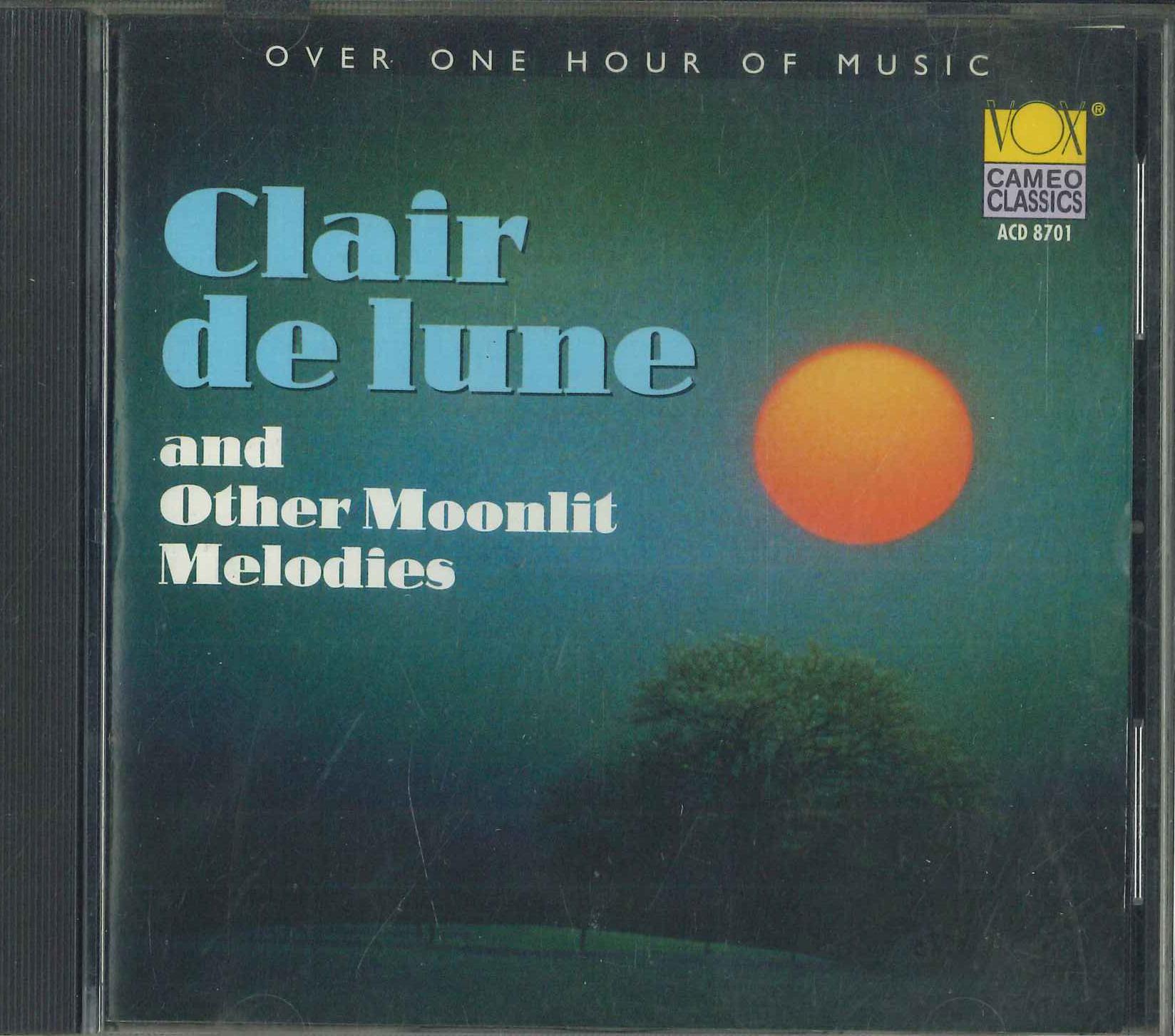 

CD РАЗНЫЕ - Clair De Lune ACD8701 VOX CAMEO CLASS 1993 Не из Японии Классика Б/У