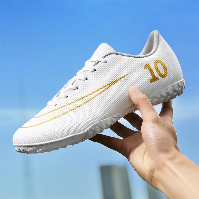 Men Soccer Shoes Boy‘s LOW Ankle Football Boots Men's Sneaker Turf Soccer Cleats Outdoor Professional Futsal Footwear EUR32-46