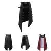Gothic Medieval Halloween Mens Dress With Polyester Fabric For Cosplay And Steampunk Style