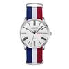 Jyullieoseu Jah-124 Round Men'S Nato Watch + Free Leather Band