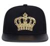 Sproutsy Men's Cool Hip Hop Crown Cap (Gold)