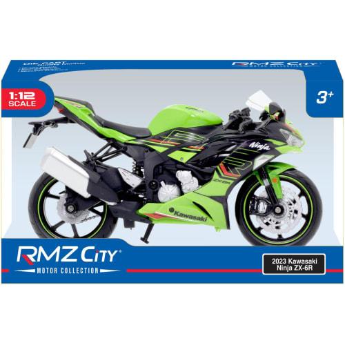 Doyusha Diecast Motorcycle 1/12 Scale 2023 Kawasaki Ninja ZX-6R Green Finished Product