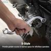 S Type Double Ended Allen Wrench Combination Ring Spanner Plum Plate Curved Machine Fastener Repair Tools
