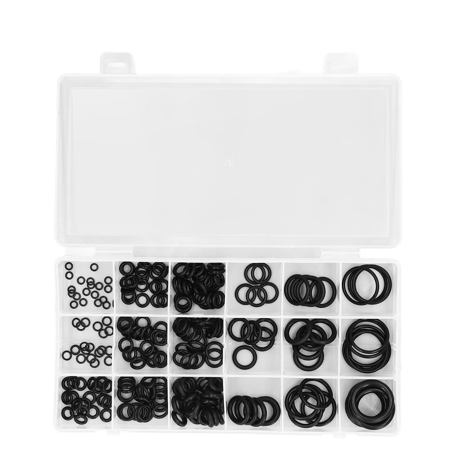 

Набор из 225 шт. NBR уплотнительных колец, ассортимент, уплотнительные прокладки, шайбы для автомобилей, гидравлики, пневматики