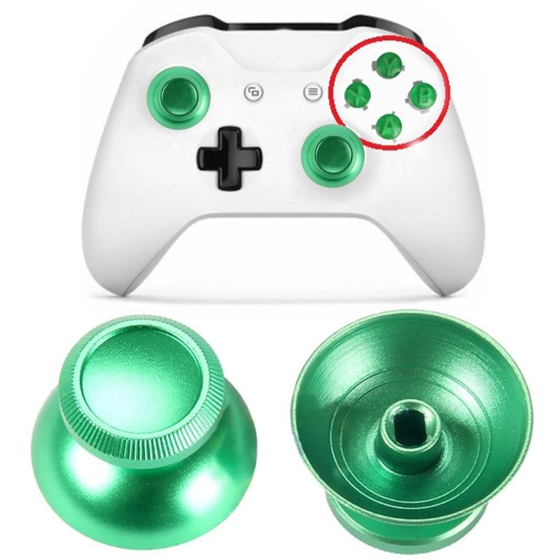 2 buc din aliaj de aluminiu Joystick capac culbutor Capac ciupercă pentru P5 P4 XB One Game Controller Accesoriu de reparație de schimb