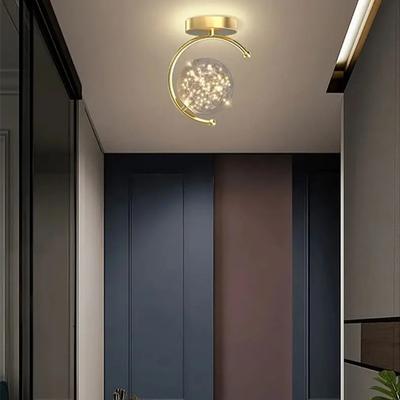 Flur Gang Deckenlampe Eingangsbereich LED Deckenleuchten Sternenatmosphäre Deckenpendelleuchte Nachttisch Hängelampe Heimdekoration