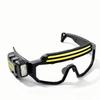 Waterproof Headlight Glasses Adjustable Goggle Light Hands-Free Headlamp Glasses  Biking