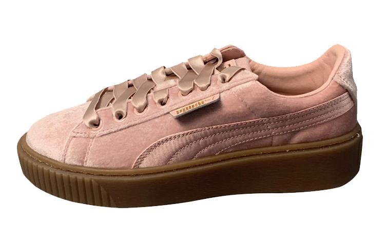 PUMA Suede Platform Pink Skateboarding Shoes Pink Women s 366721-02 38