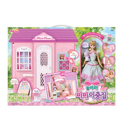 [Mimi World Official] Ven a visitar la casa de dos pisos de Mimi, juguetes de personajes coreanos populares