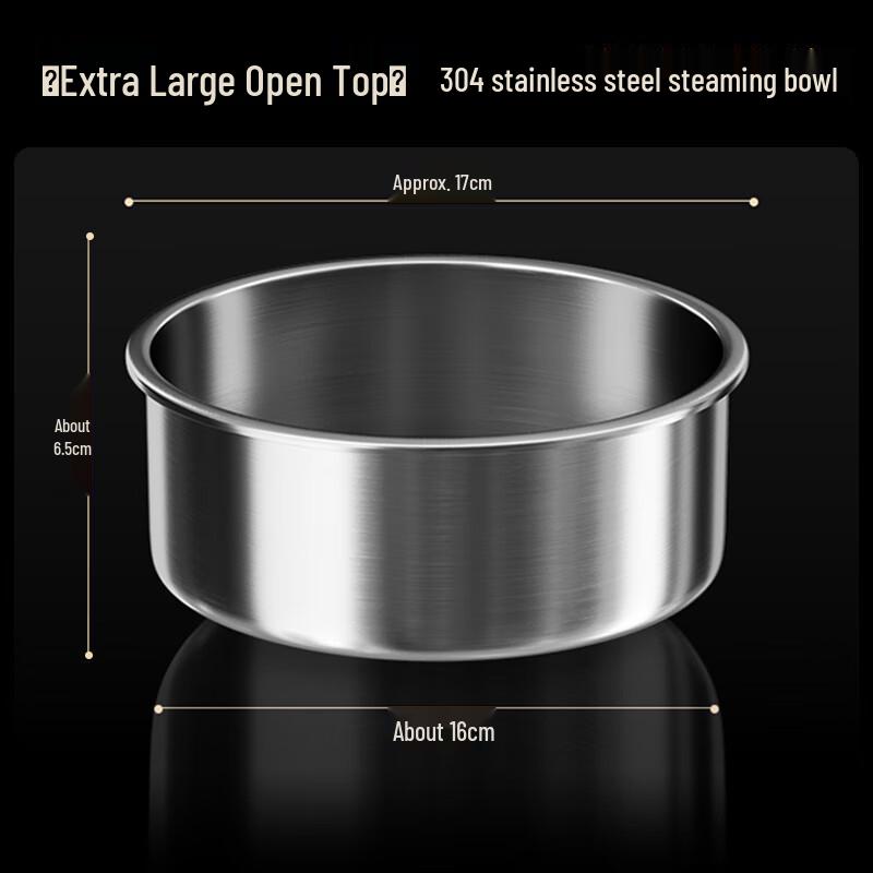 Паровая миска для запекания яичного пудинга Zhaoran из нержавеющей стали 304