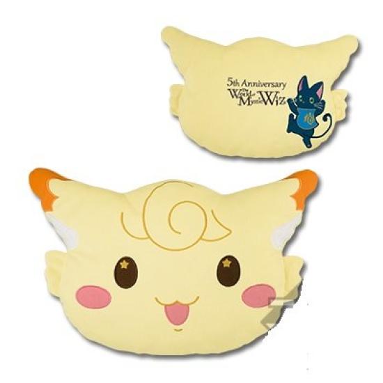 

Ichiban Kuji Quiz RPG Wizard and the Black Cat Wiz D Приз Рапапа и Виз Подушка 1 тип