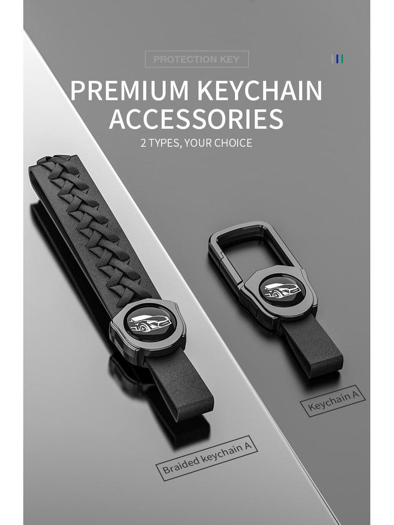Xiaopeng Key Case for P70/P7/P5/G3/G9/BETA - Car Key Bag with Buckle