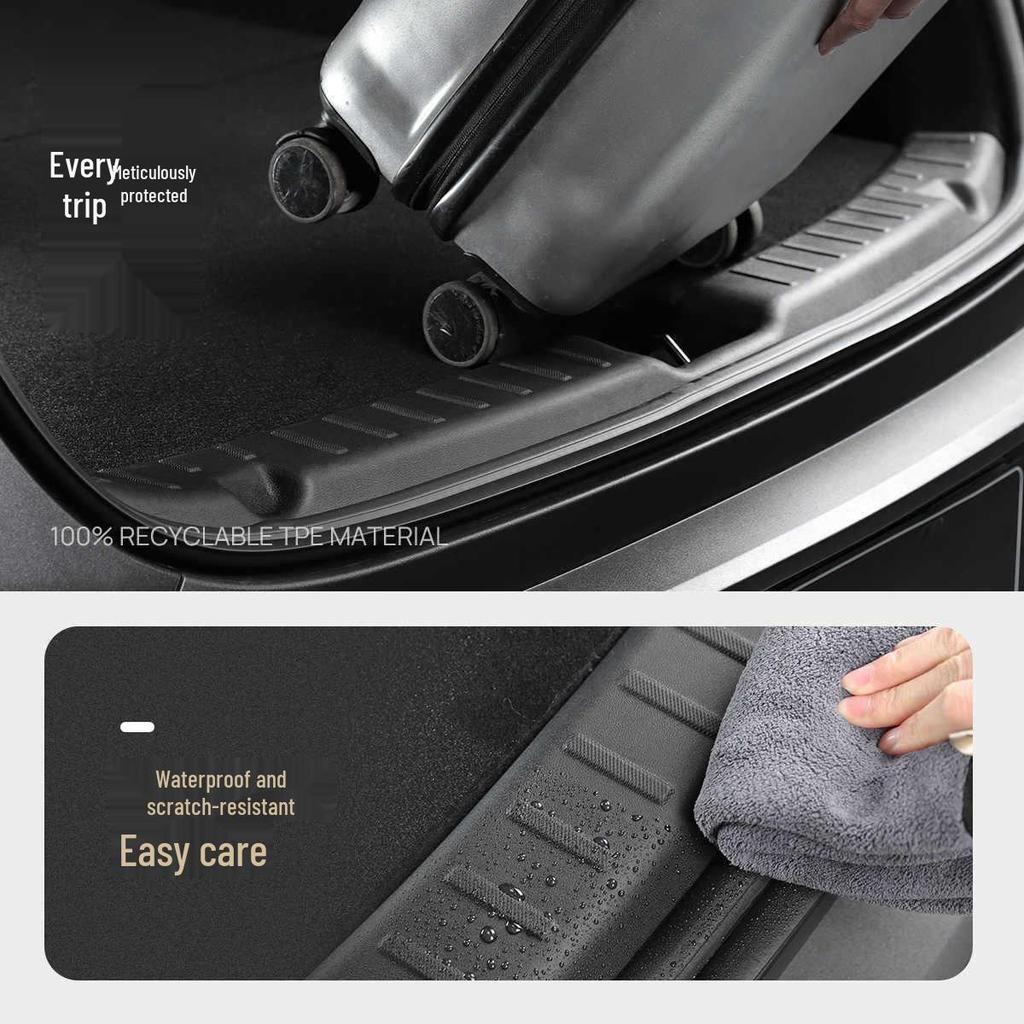 Tesla Model 3/Y Anti-Scratch Tailgate Trunk Sill Strip