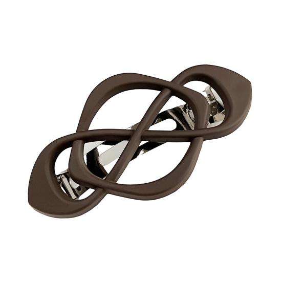 1/4Pcs Vintage French Hair Barrette Matte Finish Hair Clips Cross-Shaped Design Hair Styling Tool Hair Accessories