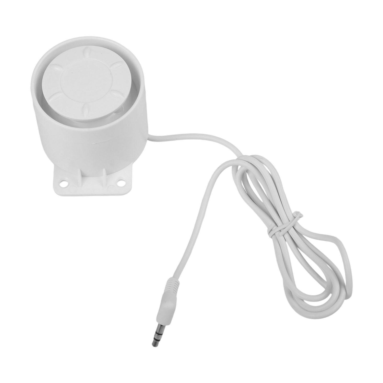 Burglary Prevention 120db Siren High Decibel Alarm Speaker Electronic Siren Sound Pressure Level 120DB Plastic Construction China Mainland