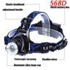 5000LM XML-L2 Led Headlamp Zoomable Headlight Waterproof Head Torch Flashlight Head Lamp Fishing Hunting Light