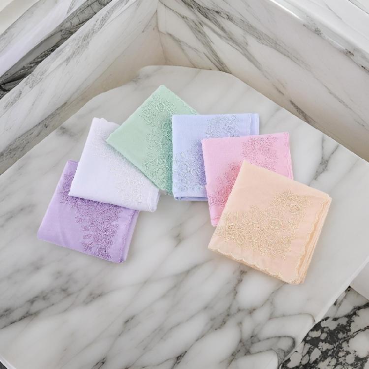 12 Stück Haltbarkeit und Weiches Taschentuch Mode Luxuriöses Taschentuch für Hochzeitsfeier Restaurant