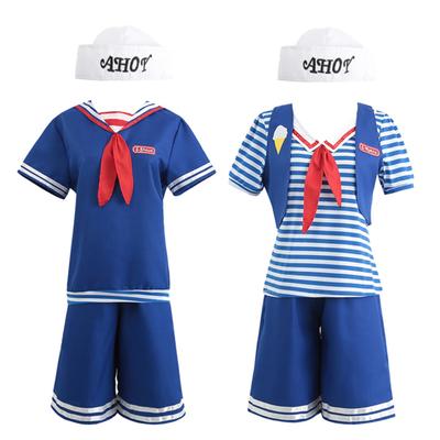 Halloween Dětský Kostým Cosplay Anime Kostým, Vesta, Límec, Tričko, Šortky, Klobouk, Cosplay Rekvizity, Oblečení