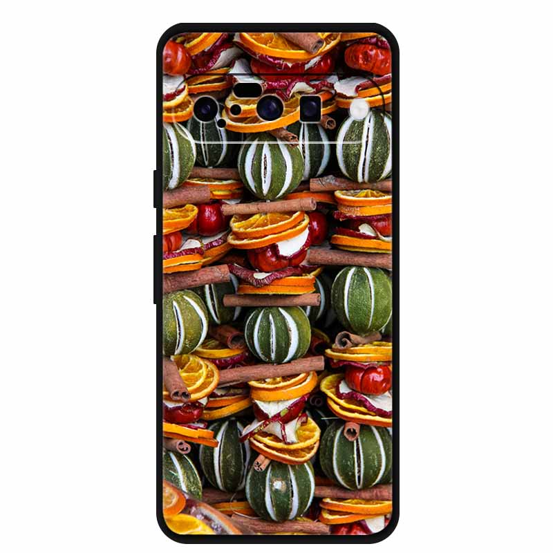 Christmas Phone Cases For Google Pixel 10 Case Silicone Soft Black Cover Christmas Tree for Pixel 10 Pro / 10 Pro XL Back Cover